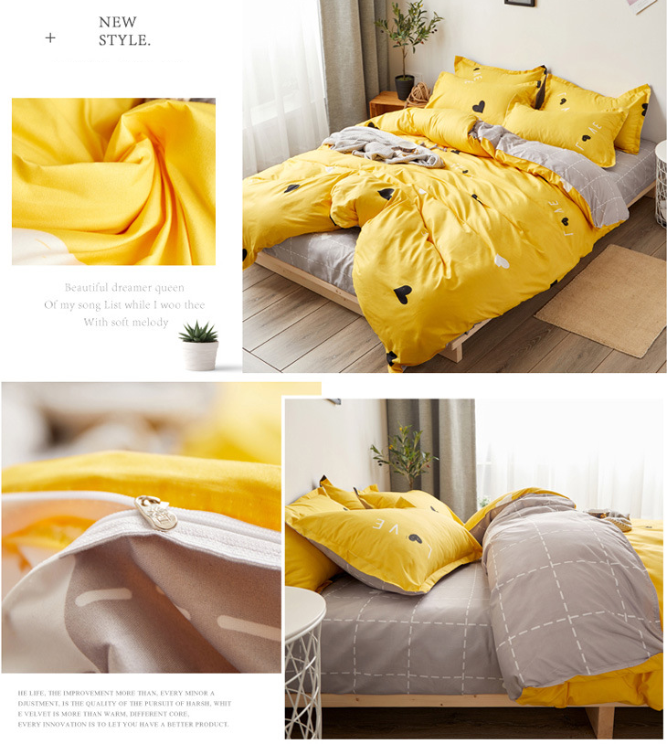400TC Aloe Vera Cotton Bedding Set The Ultimate Choice for Nondisposable Comfort