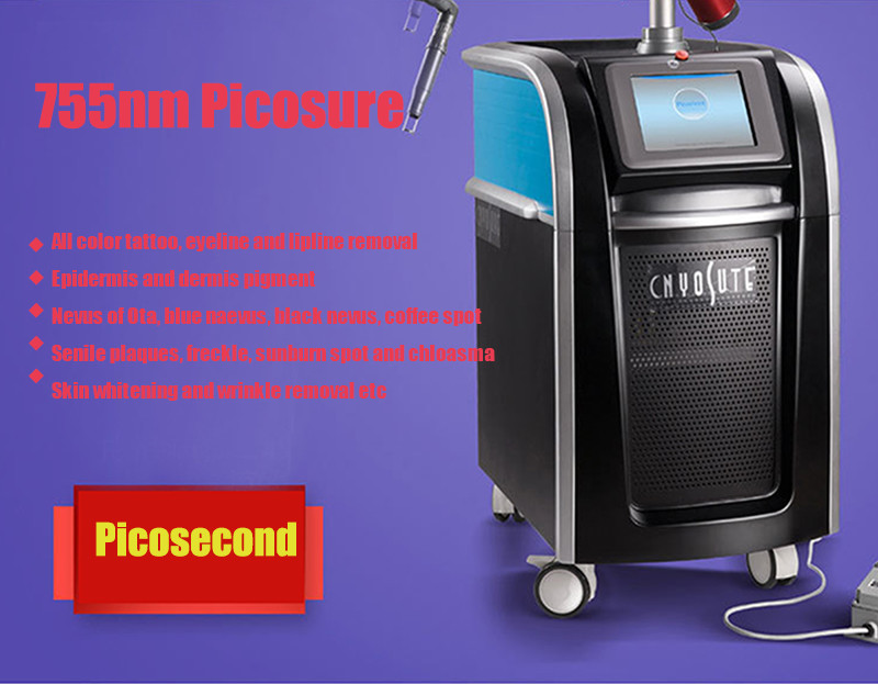 Nevus Removal Chloasma Dispelling ND YAG Laser Machine For Skin Renewing