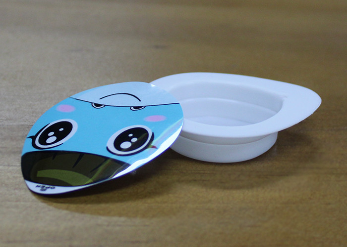 Heart Shaped Small Plastic Containers , Whitening Capsule Sleeping Mask Cup