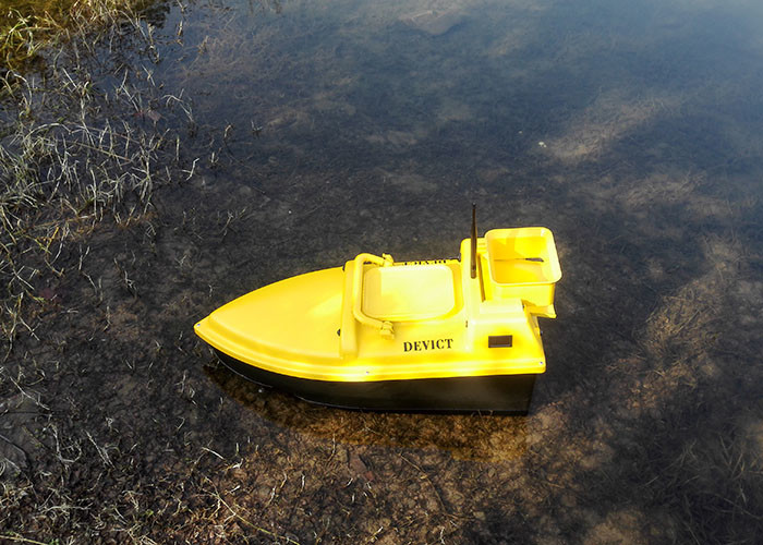 Autopilot bait boat DEVC-103 yellow DEVICT fishing robot