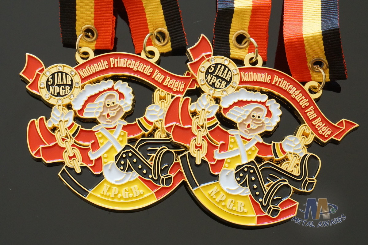 Custom Awards Your Design Festival soft enamel Metal Carnaval Medals, No MOQ