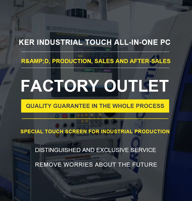 10.1 Inch Wall Mount High Brightness Capacitive Touch Industrial Monitor Self Service Terminal Self Service Kiosk