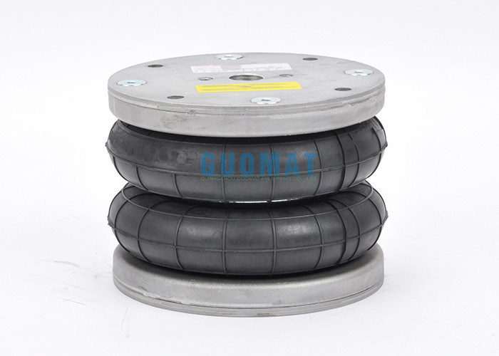 Double Type Convoluted Air Spring Bellow 4XM8 Threaded Hole Industrial Machine Airbag