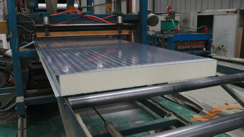 ISO 100mm Wall PU Insulation Panel For Cold Room