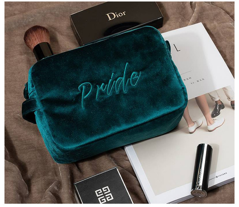 Multifunction Girls Velvet Cosmetic Makeup Bag For Travel