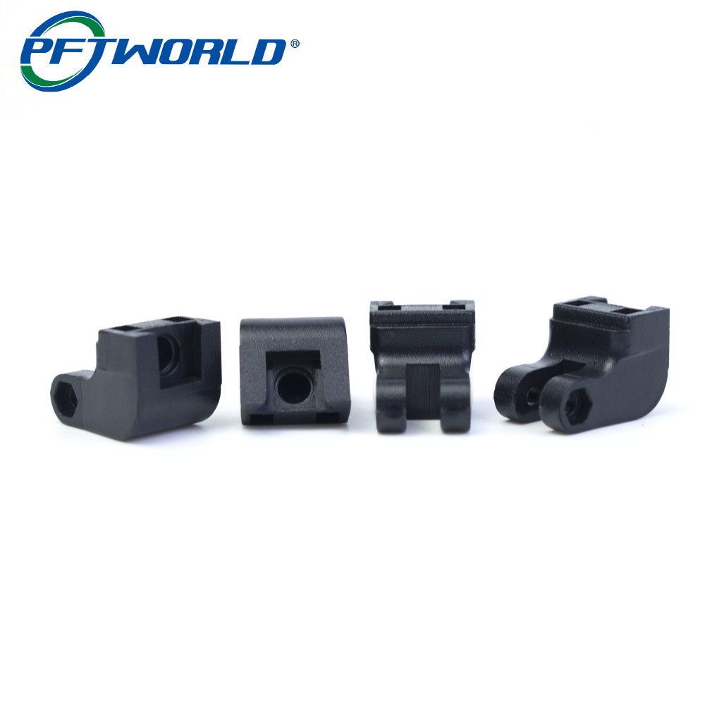 ABS CNC Machined Plastic Parts Injection Molding Service Custom Lamp Short Clip