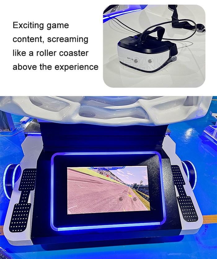 Dynamic Vr Racing Car Dynamic Platform Virtual Reality Racing Game For Sale