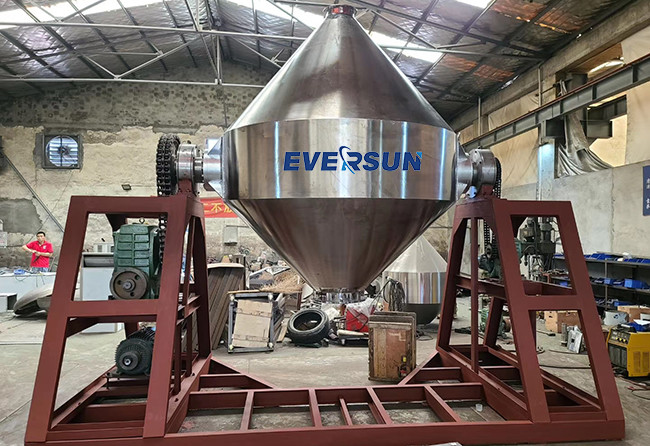 Noise ≤80dB Double Cone Blender For Powder Granule Mixing