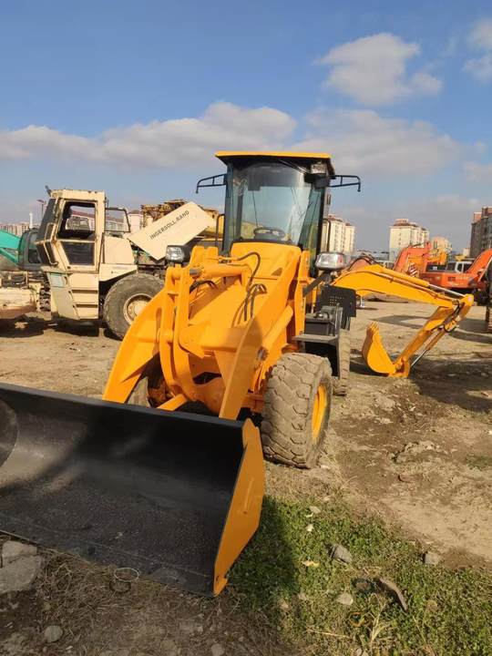 Best Condition Liugong 777 Backhoe Loader For Construction Site