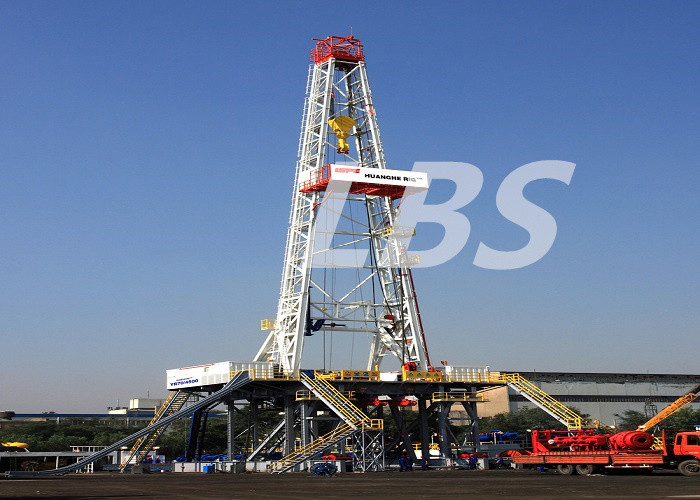 High Efficiency 500kn Oil Dredge Winch With Lebus Grooved Drum