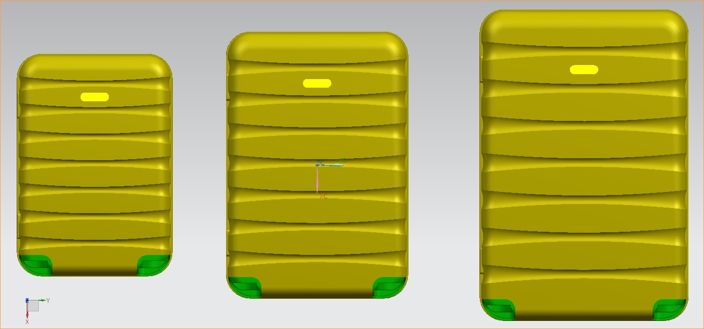 Hard Shell Luggage/Suitcase/Trolley Bag/Beauty Case/Pilot Aluminum Mould.