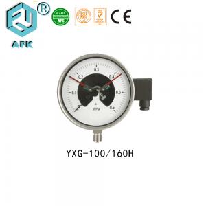 Buy cheap Low Pressure Natural Gas Test Gauge , Electric Contact Manometer Pressure Gauge product