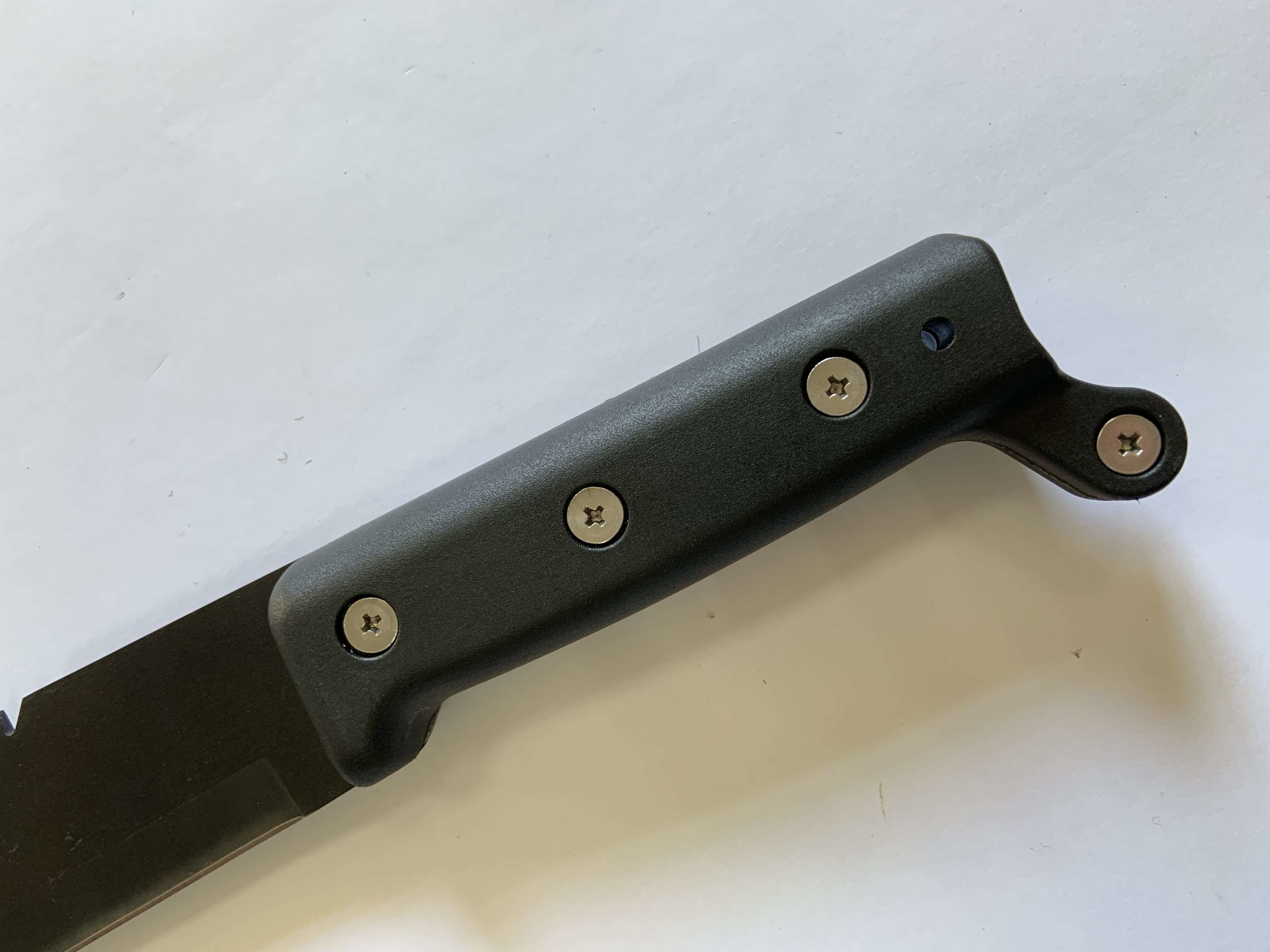 ODM Saw Tooth Black Blade Spring Steel Machete 20in Plastic Handle