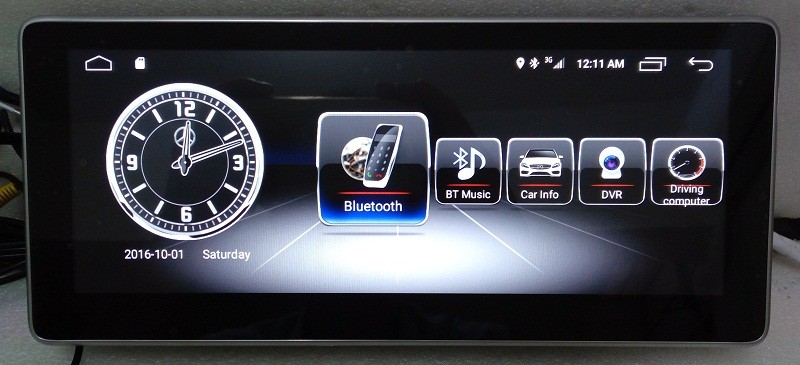 Ouchuangbo auto radio multi media for Benz GLK Class X204 350 2013-2016 support SWC WIFI USB SWC android 7.1 system