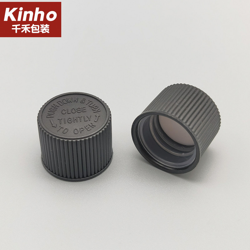20/410 Screw Top Closure Polypropylene Childproof Double Walled Twist Lock CRC Cap