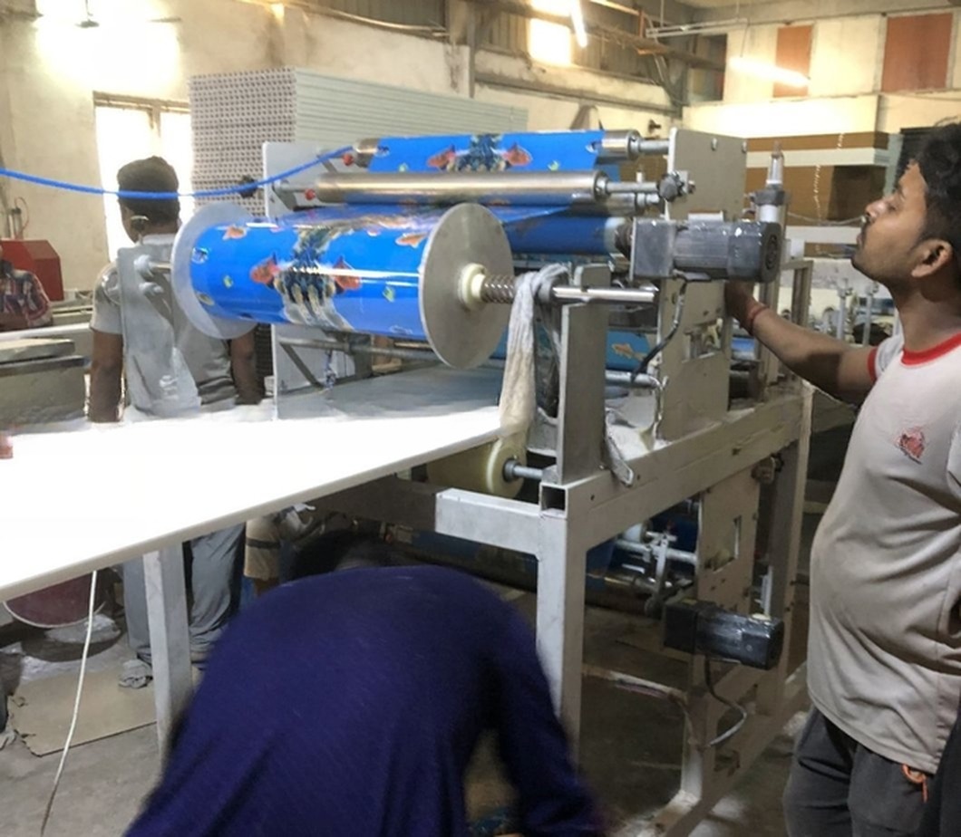 PVC Ceiling Wall Panel Production Line / Extrusion Making Machine