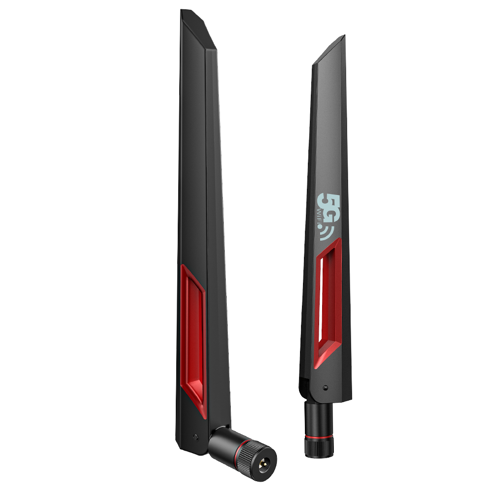 Indoor and Outdoor Dual Band ABS Vertical Wifi Antenna with 2.4G/5.8G Frequency Range
