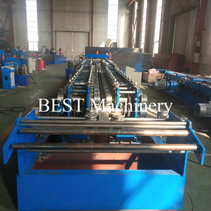 Cable Tray & Cover In One Steel Cold Roll Forming Machine Automatic Change Size