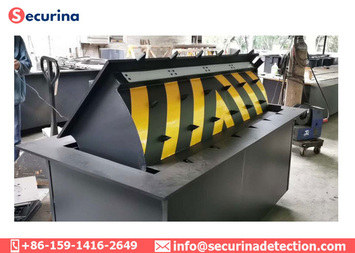 Mitsubishi PLC Controller Security Automatic Hydraulic Spike Barrier Barricade Traffic Roadblock
