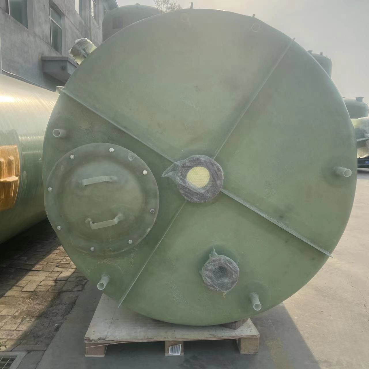 High Strength Food Brewing FRP Storage Tank Filament Winding Vertical