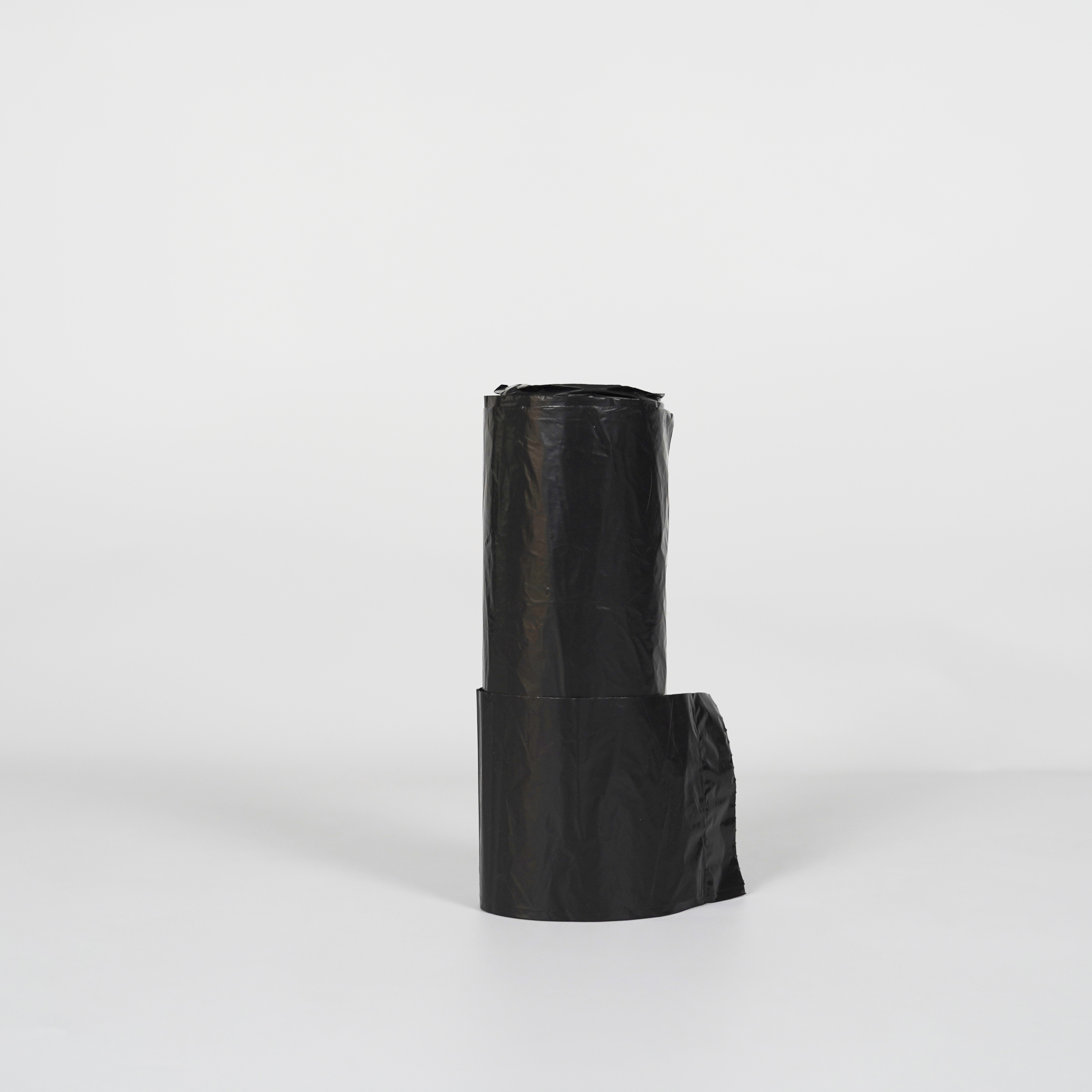 Drawstring Closure Medium Large Trash Bags for Sealing Handle HDPE/LDPE/LLDPE Material