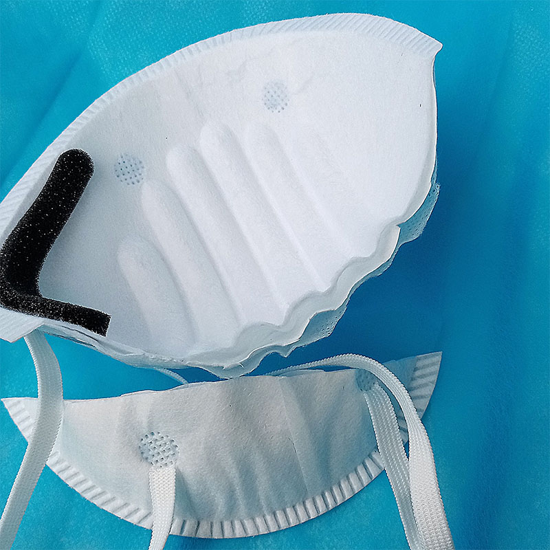 Nonwoven FFP3 Face Mask Disposable Dust Protective Mask Antibacterial
