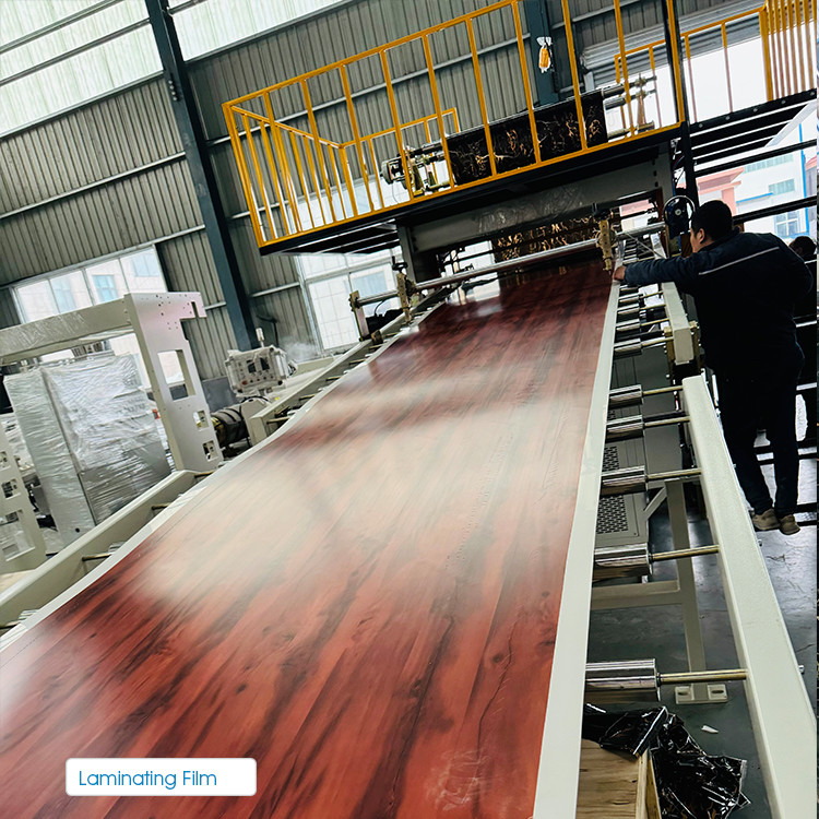UV Imitation Marble Board Extrusion Line PVC Marble Sheet Machine 350-450kg/H