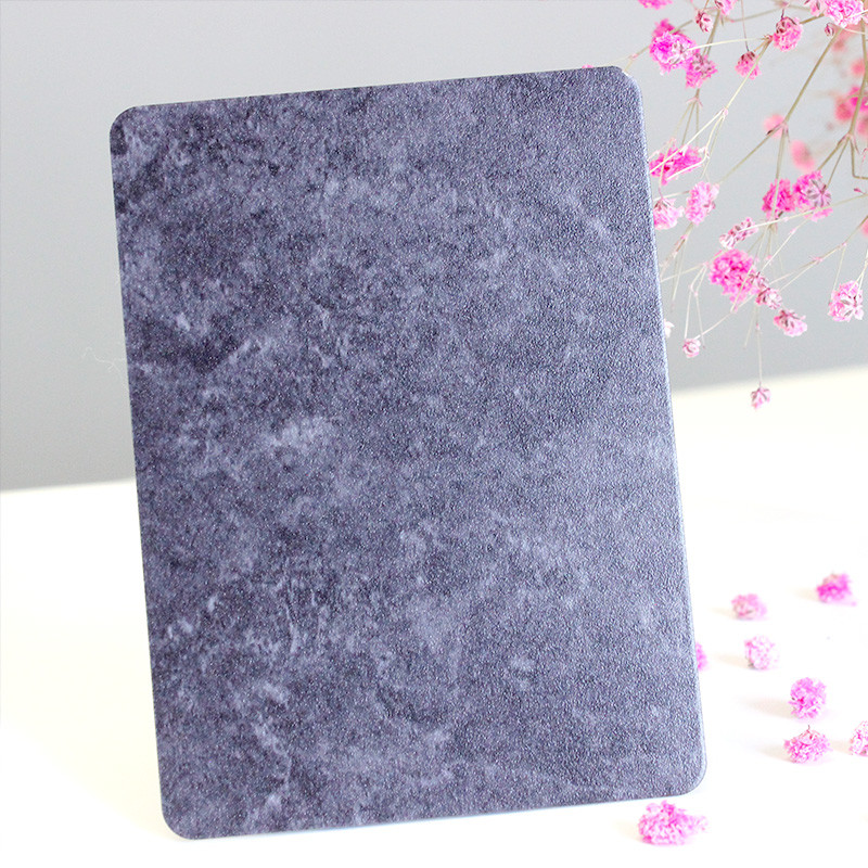 Black Marbling Laminated Stainless Steel Sheet 304 Decorative Stainless Steel Plate