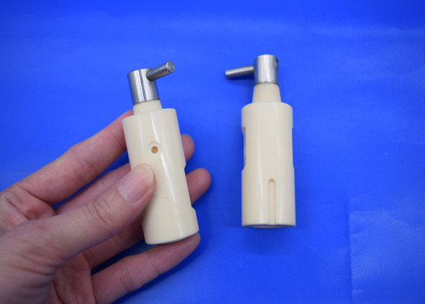 Customized high precision white ivory 95%-99.99% ceramic plunger pump