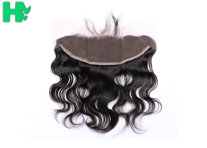 Body Wave 100% Human Hair 13*4 Closure Unprocessed With Baby Hair 8" - 24"
