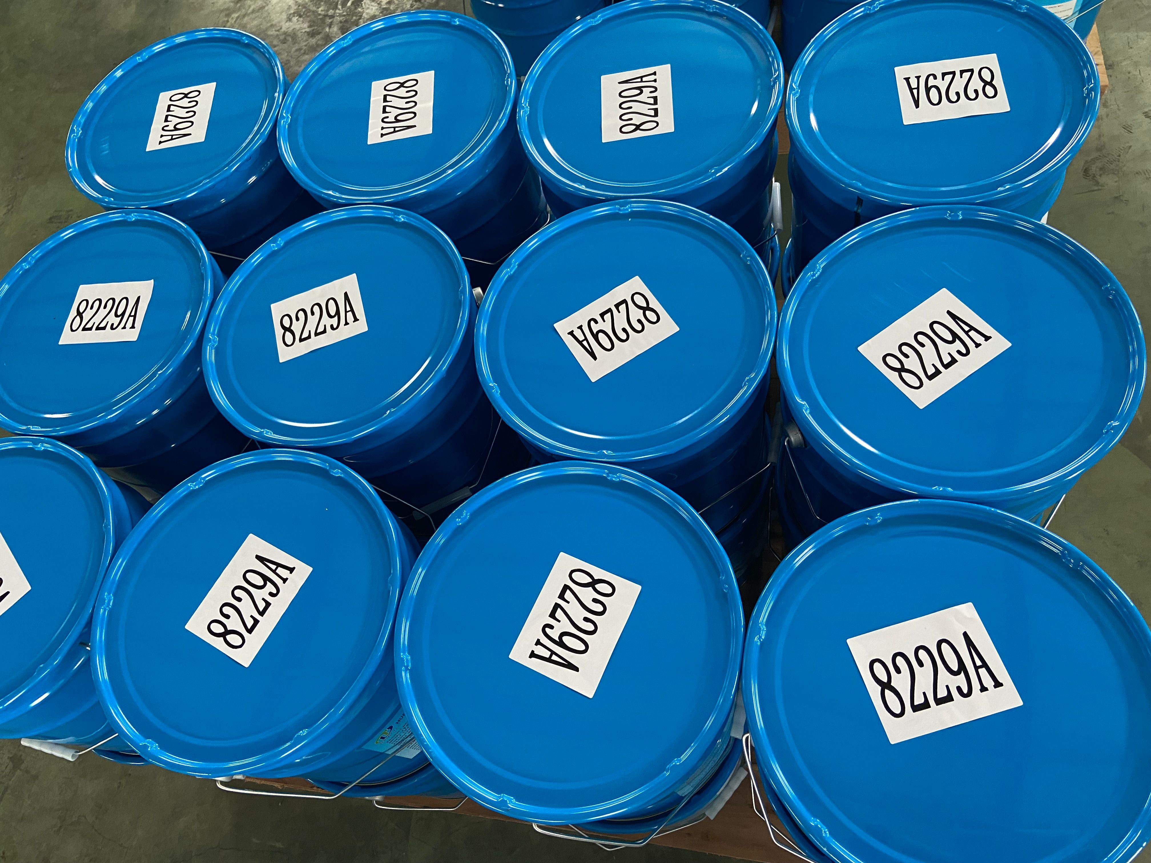 Electrical High Tensile Strength Epoxy Room Temperature Red Resin