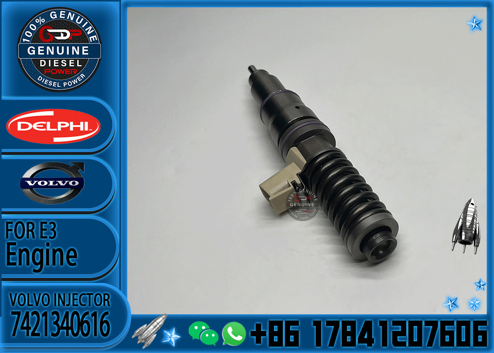 Common Rail Diesel Fuel Injector 7421340616 21340616 85003268 7421582094 7421644596 21644596 85003948 for VOL Engine