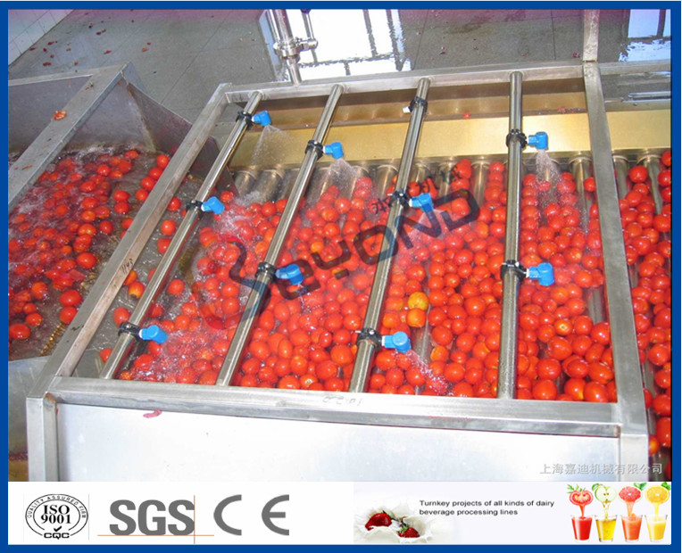 Low Energy Tomato Processing Machine Forced Circulation Evaporator 200KG Weight