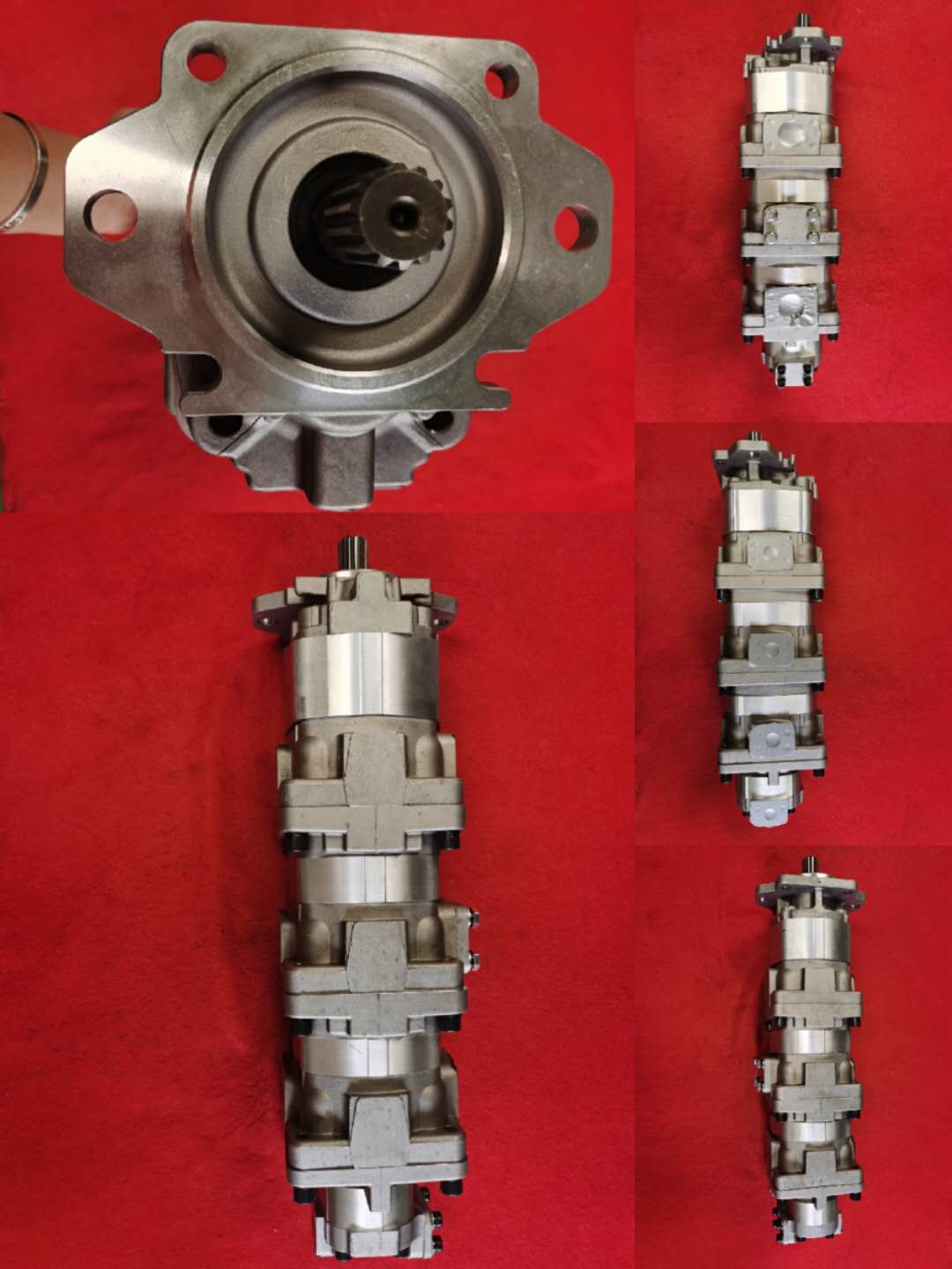 PUMP ASS'Y 705-55-34180 - KOMATSU WHEEL LOADERS WA350, WA380 Weight: 53 kgs