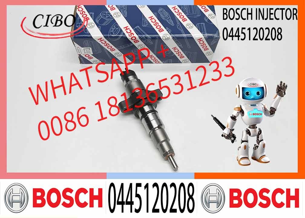 0445120208 Common Rail Injector 0 445 120 208 Auto Parts Injection 0445 120 208 Fuel Unit Injector 5254688 for Engine Ca