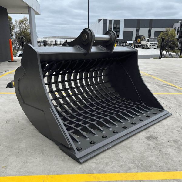 Excavator Skeleton Bucket Heavy Duty Mud Sieve Bucket For 1T - 50T+