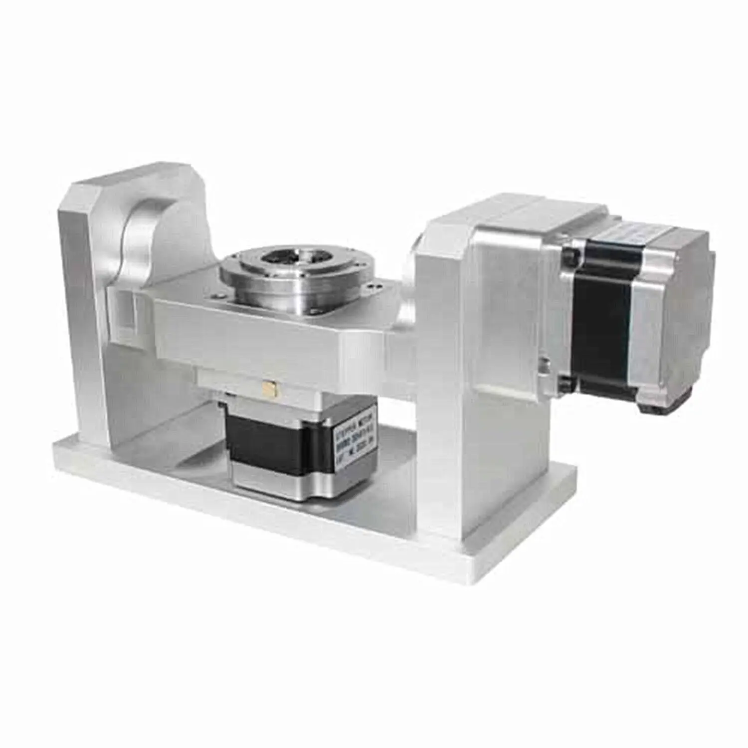 CNC Rotary 4th A Axis C Axis Dividing Index Head Harmonic Gearbox With Chuck