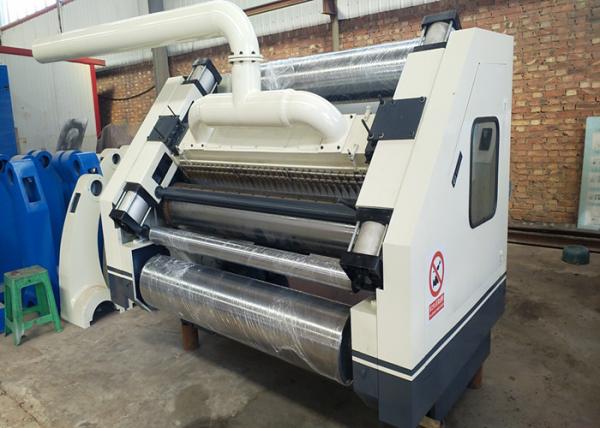 1600mm 60-80m / Min Corrugated Cardboard Making Machine Paperboard Single Facer