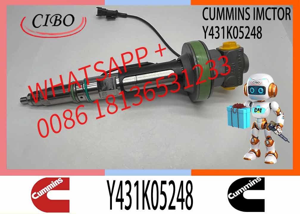 Genuine New Quality Diesel Fuel Injector F00BL0J019 4964171 Y431K05248 Y431K05417 For Cummins QSK19