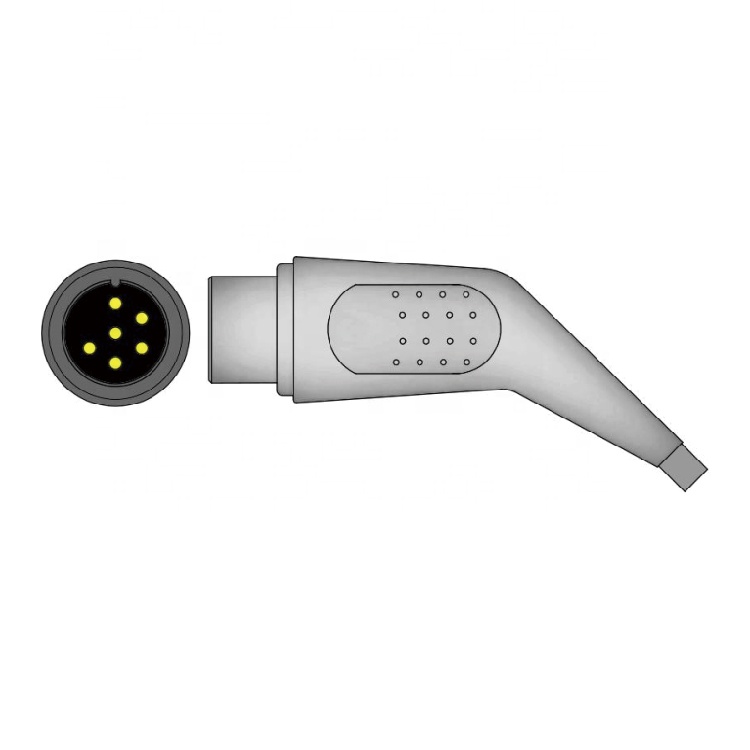 IBP adapter cable compatible for Datascope monitor to PVB transducer