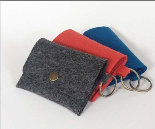 high quality reasonable price promotional felt purse factory