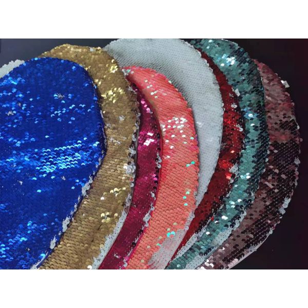 Nigeria Sequin Lace Fabric Cloth Sequin Party Light Gold Wall Dresses Cloths Sequin Fabric Embroidery Lace Coat Factory