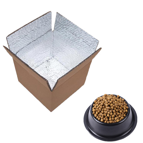 Insulated Corrugated Carton Box Cold Ice Cream Popsicles Food Packaging Shipping Thermal Insulated Lunch Box