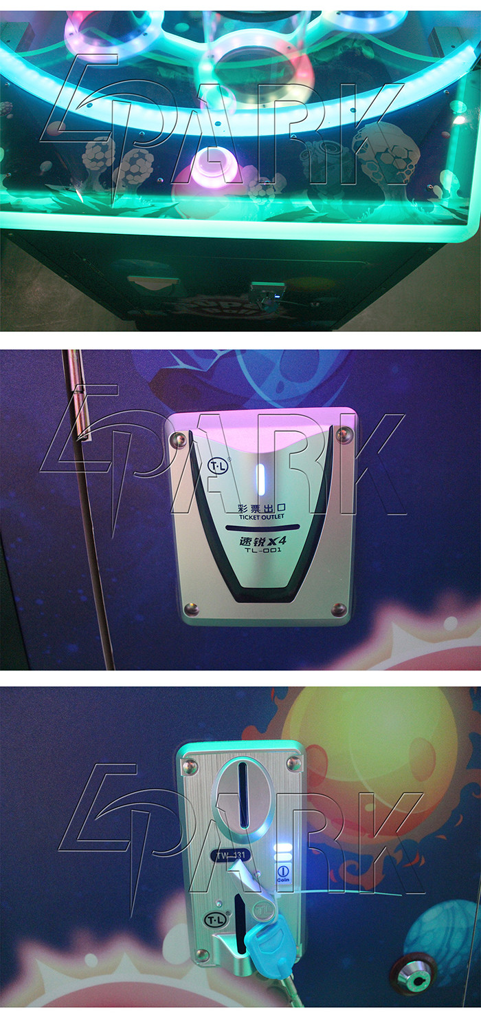 2019 new dropping ball ticket redemption arcade game machine for sale