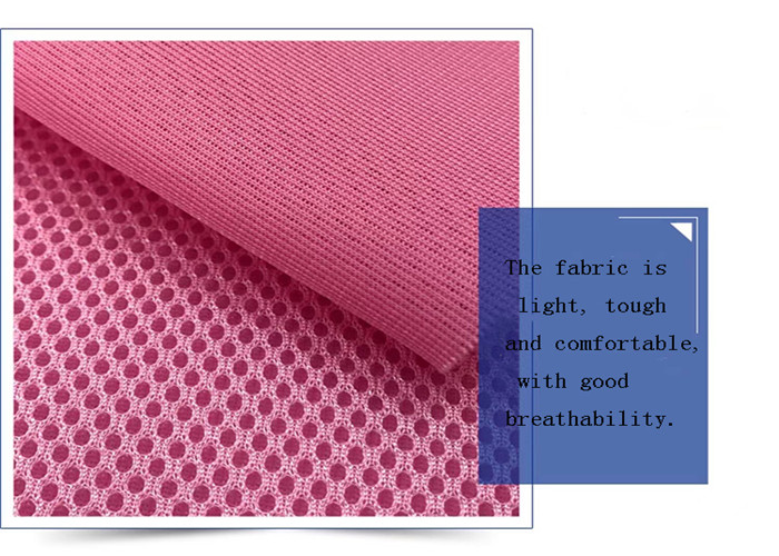 3D Spacer Sandwich Polyester Sports Mesh Fabric For Chair