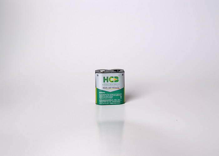 CR-P2 Lithium MnO2 Battery UN UL CE RoHS 1500mAh Primary Lithium Cell 6.0V