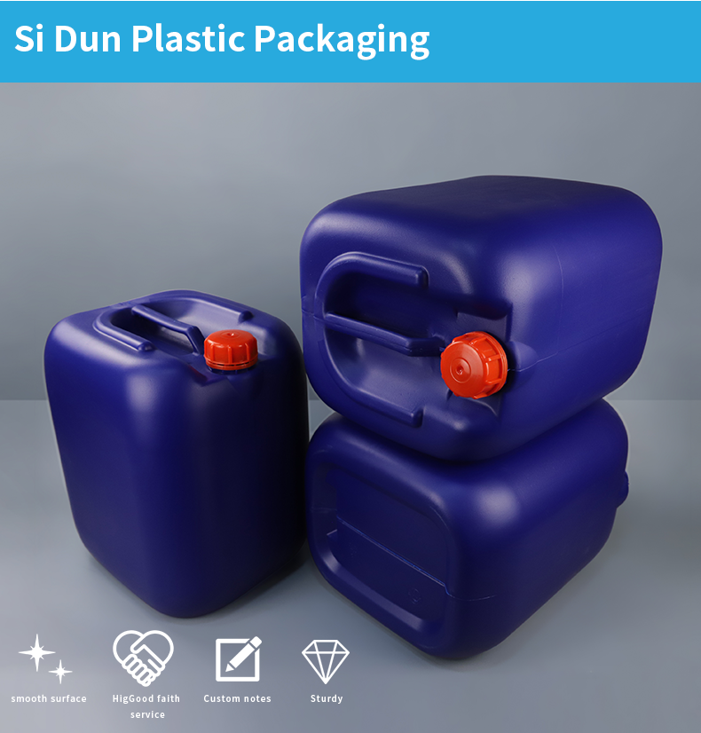 Caliber 47mm Plastic Chemical Containers Barrel 30l Food Grade