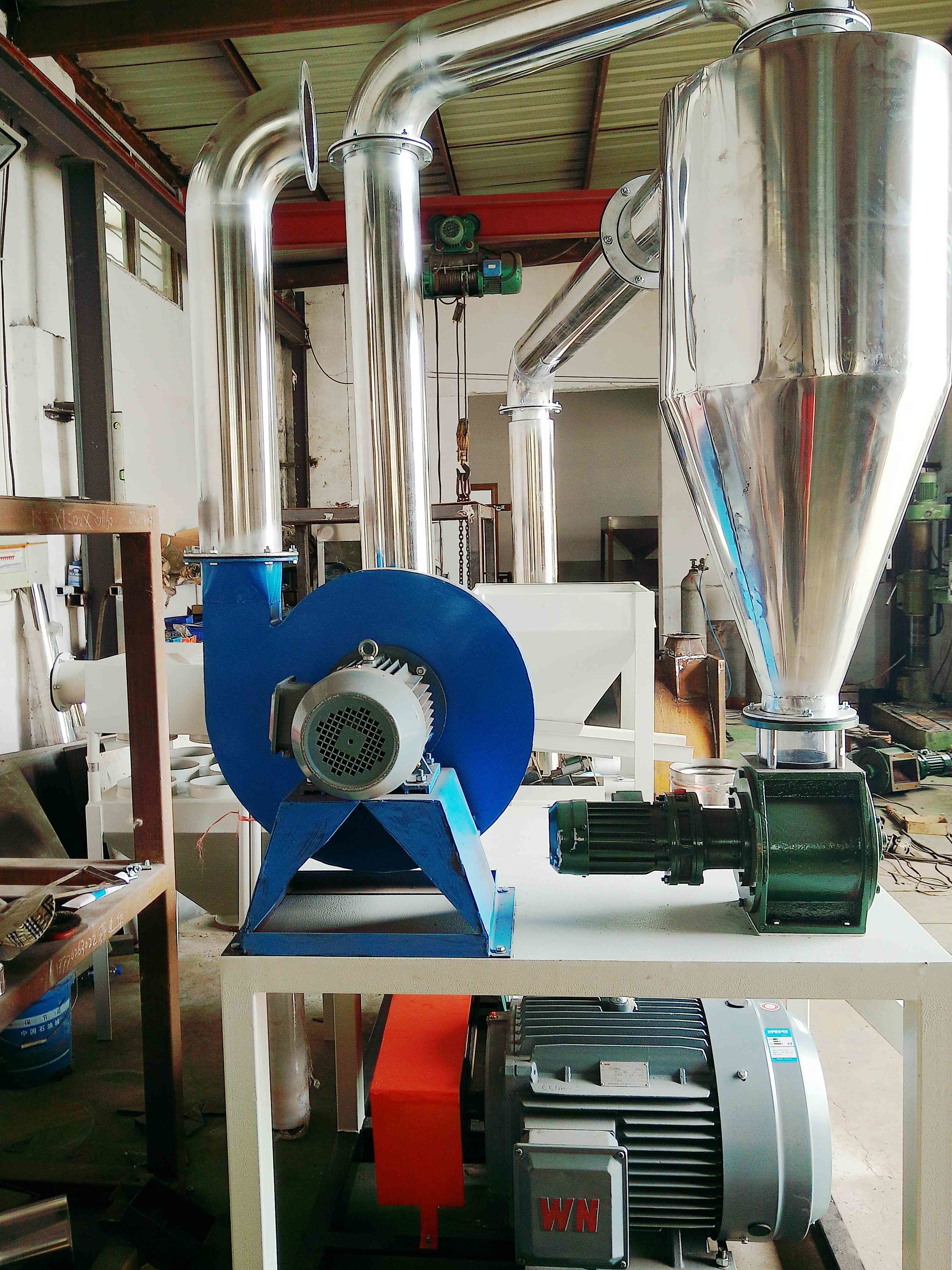 Fully Sealed Plastic Pulverizer Machine Automatic Double Shaft PET600