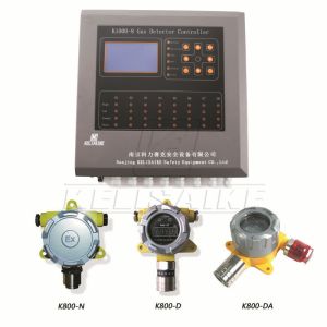 RS485 Multi Channels Gas Detection Controller 3kg With LCD Display