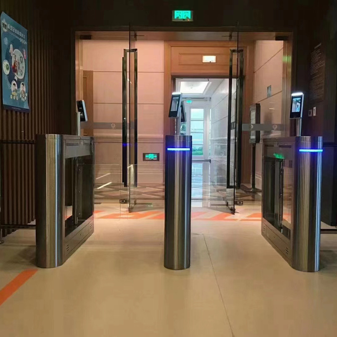 Bidirectional SUS 304 Waist Height Turnstile 35P/m